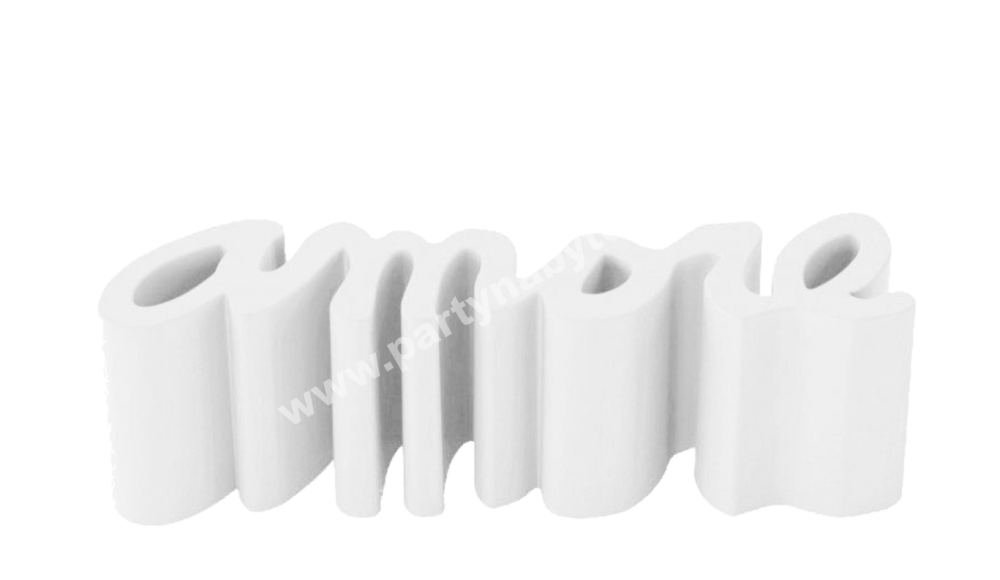 PARTY NÁBYTEK | Půjčovna nábytku, stolů, židlí a vybavení | Designová lavička Amore_2