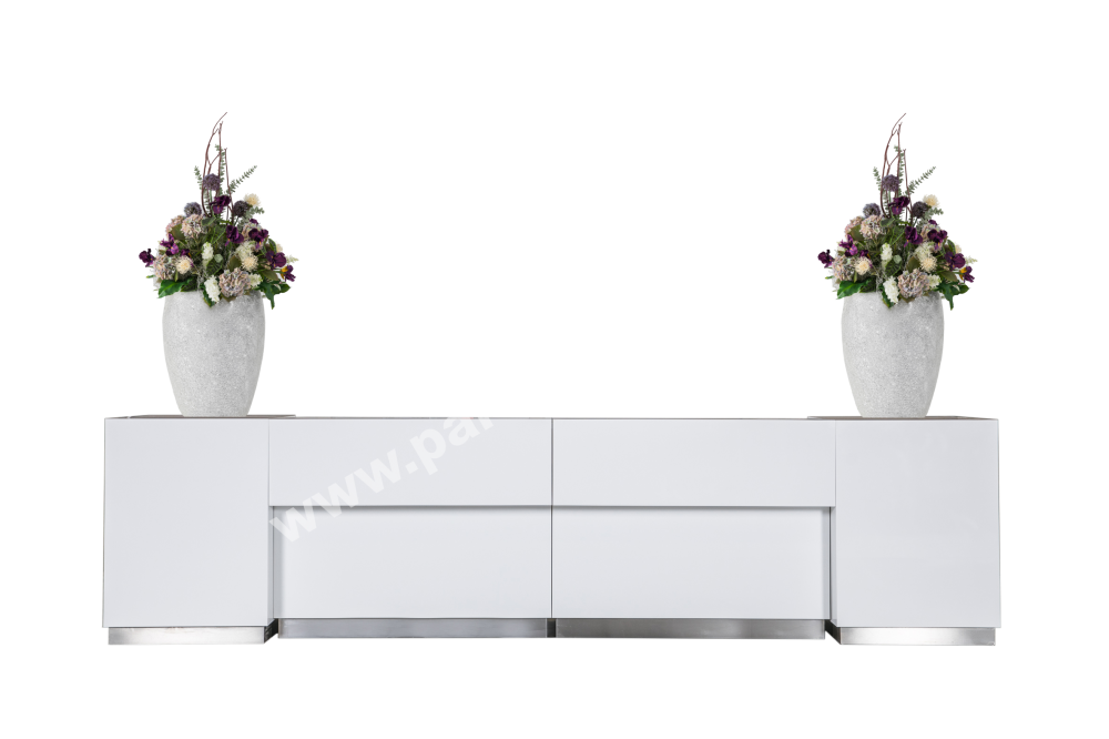 PARTY NÁBYTEK | Půjčovna nábytku, stolů, židlí a vybavení | Vase Mozaik silver - white_9