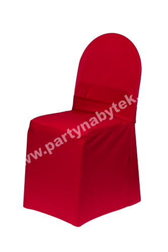 PARTY NÁBYTEK | Půjčovna nábytku, stolů, židlí a vybavení | Židle | Potah na židli červený