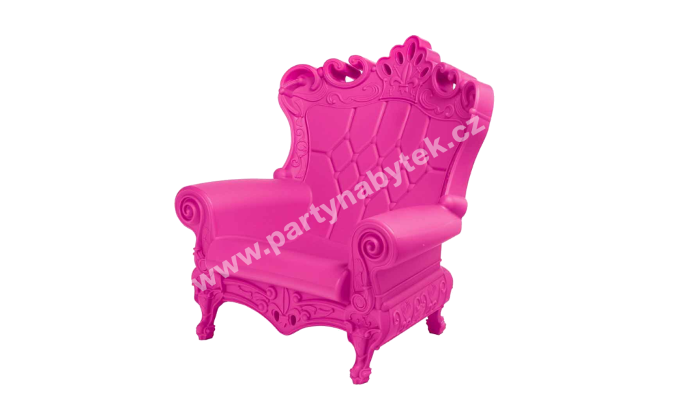 PARTY NÁBYTEK | Půjčovna nábytku, stolů, židlí a vybavení | Křeslo Queen of Love