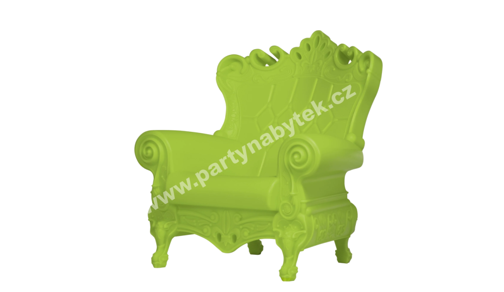 PARTY NÁBYTEK | Půjčovna nábytku, stolů, židlí a vybavení | Křeslo Queen of Love_1