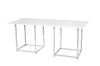 Jídelní stůl Duplex Compact bílý, obdélnik 180x80 cm