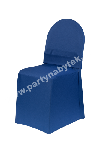 PARTY NÁBYTEK | Půjčovna nábytku, stolů, židlí a vybavení | Židle | Potah na židli Senta modrý