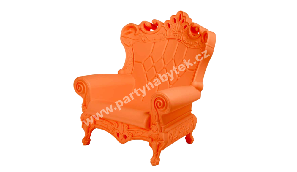 PARTY NÁBYTEK | Půjčovna nábytku, stolů, židlí a vybavení | Křeslo Queen of Love