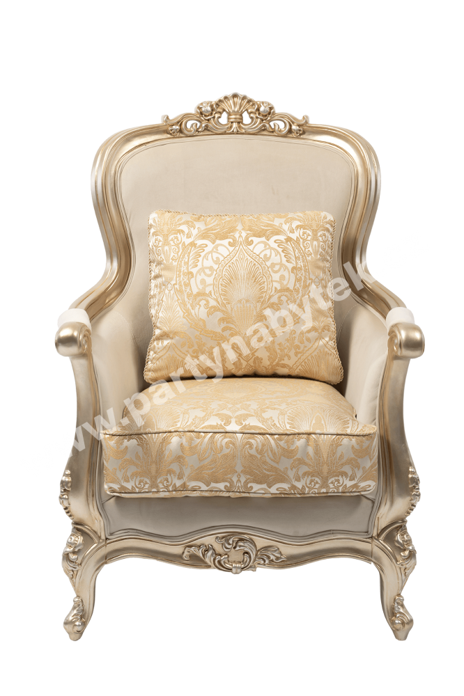 PARTY NÁBYTEK | Půjčovna nábytku, stolů, židlí a vybavení | Zámecké křeslo Baroco_1