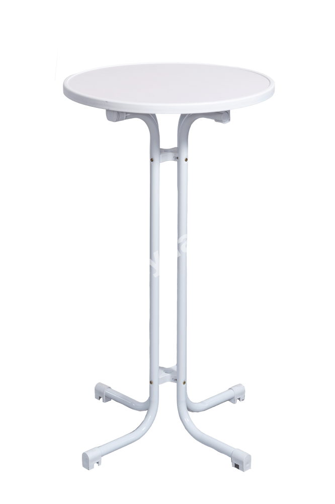 PARTY NÁBYTEK | Půjčovna nábytku, stolů, židlí a vybavení | Bistrostůl s tmavě modrým elastickým ubrusem_12