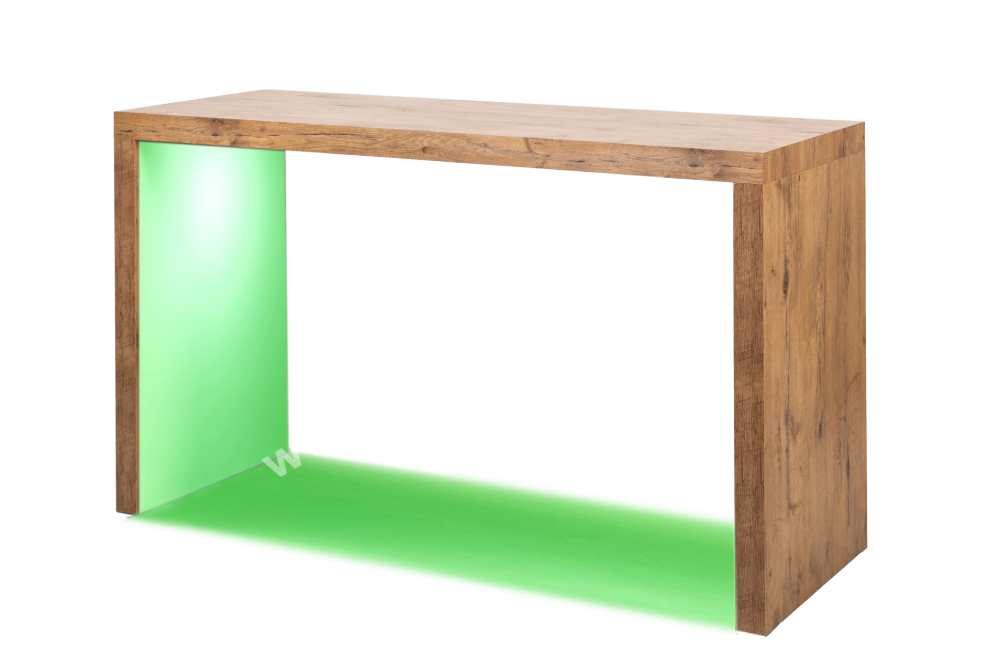 PARTY NÁBYTEK | Půjčovna nábytku, stolů, židlí a vybavení | Backlit high table Woody Magic_3