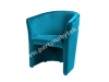 Křeslo Mocca  petrol - tyrkysové