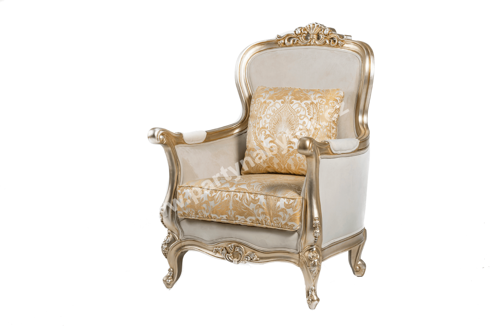 PARTY NÁBYTEK | Půjčovna nábytku, stolů, židlí a vybavení | Zámecké křeslo Baroco_8