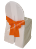 Bow for chair with cover orange