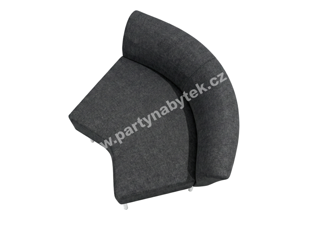 PARTY NÁBYTEK | Půjčovna nábytku, stolů, židlí a vybavení | Pohovka Loop_4