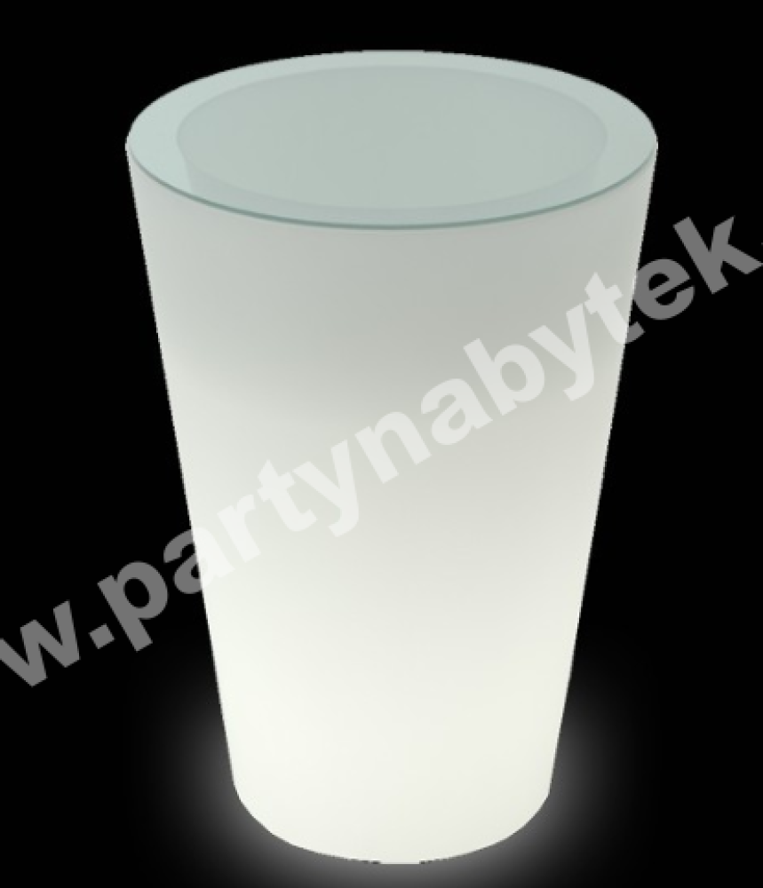 PARTY NÁBYTEK | Půjčovna nábytku, stolů, židlí a vybavení | LED svítící bistrostůl Pint_1