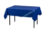 Blue rectangular tablecloth 180x140 cm