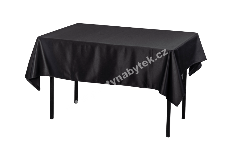 PARTY NÁBYTEK | Půjčovna nábytku, stolů, židlí a vybavení | Ubrus obdelníkový černý