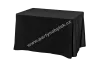 Black rectangular tablecloth 230x310 cm