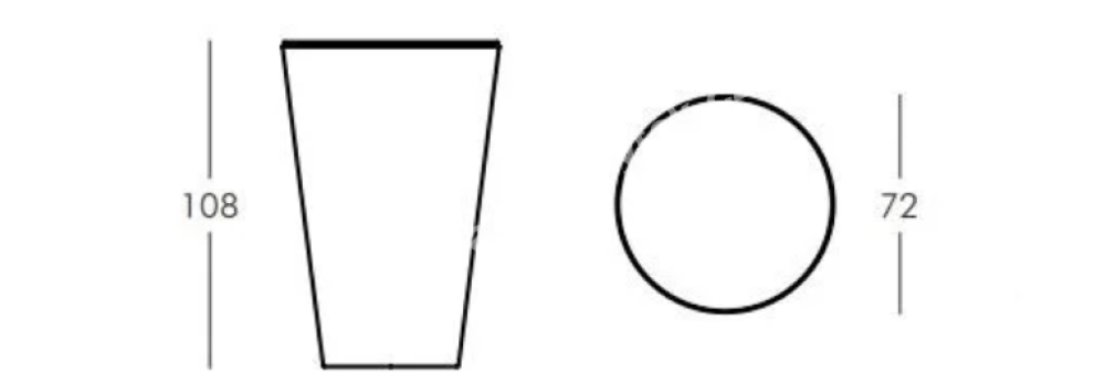 PARTY NÁBYTEK | Půjčovna nábytku, stolů, židlí a vybavení | LED svítící bistrostůl Pint_2