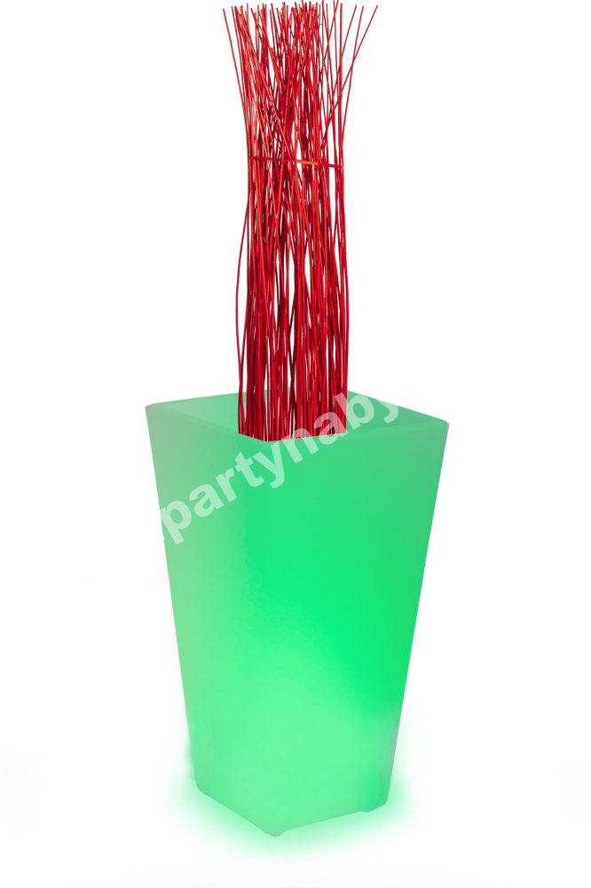 PARTY NÁBYTEK | Půjčovna nábytku, stolů, židlí a vybavení | LED svítící Květináč_5