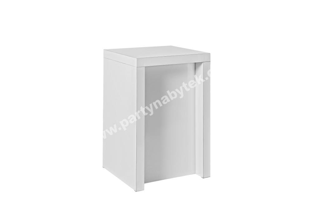 PARTY NÁBYTEK | Půjčovna nábytku, stolů, židlí a vybavení | Bistro table White Magic with partition_3