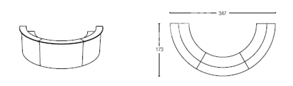 PARTY NÁBYTEK | Půjčovna nábytku, stolů, židlí a vybavení | LED svítící Break bar_7