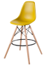 Scandi bar chair mustard