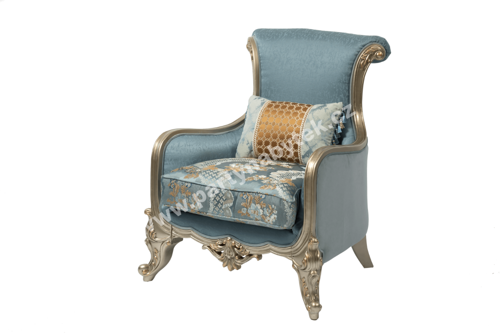 PARTY NÁBYTEK | Půjčovna nábytku, stolů, židlí a vybavení | Zámecké křeslo Baroco_5