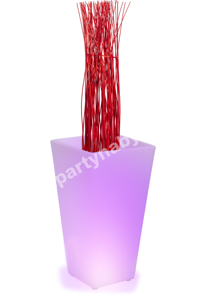 PARTY NÁBYTEK | Půjčovna nábytku, stolů, židlí a vybavení | LED svítící Květináč_6